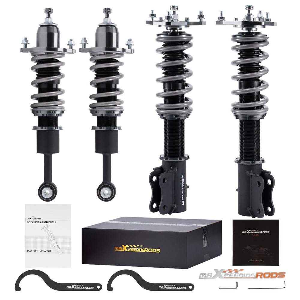 MaXpeedingrods 24-Way Adjustable Coilover Kit for 2002-2006 Mitsubishi Lancer