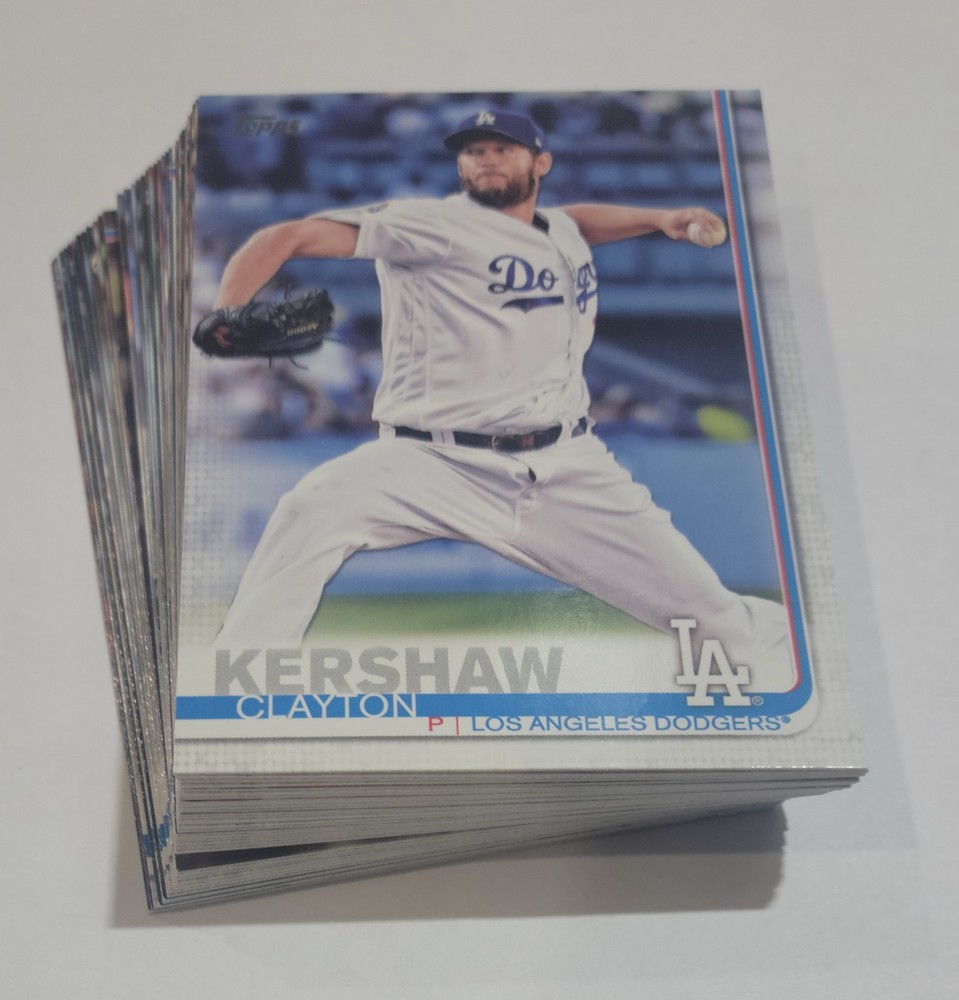2019 Topps - Los Angeles Dodgers Team Set (Series 1, 2, & Update) - 37 Cards