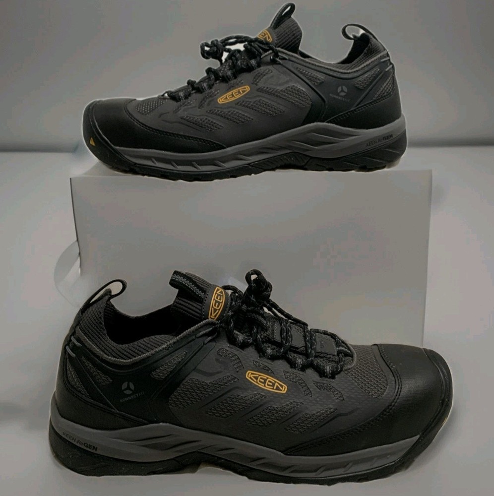 KEEN Utility Men's Flint 2 Steel Toe Work Shoe Non-Slip Versatread Size 14