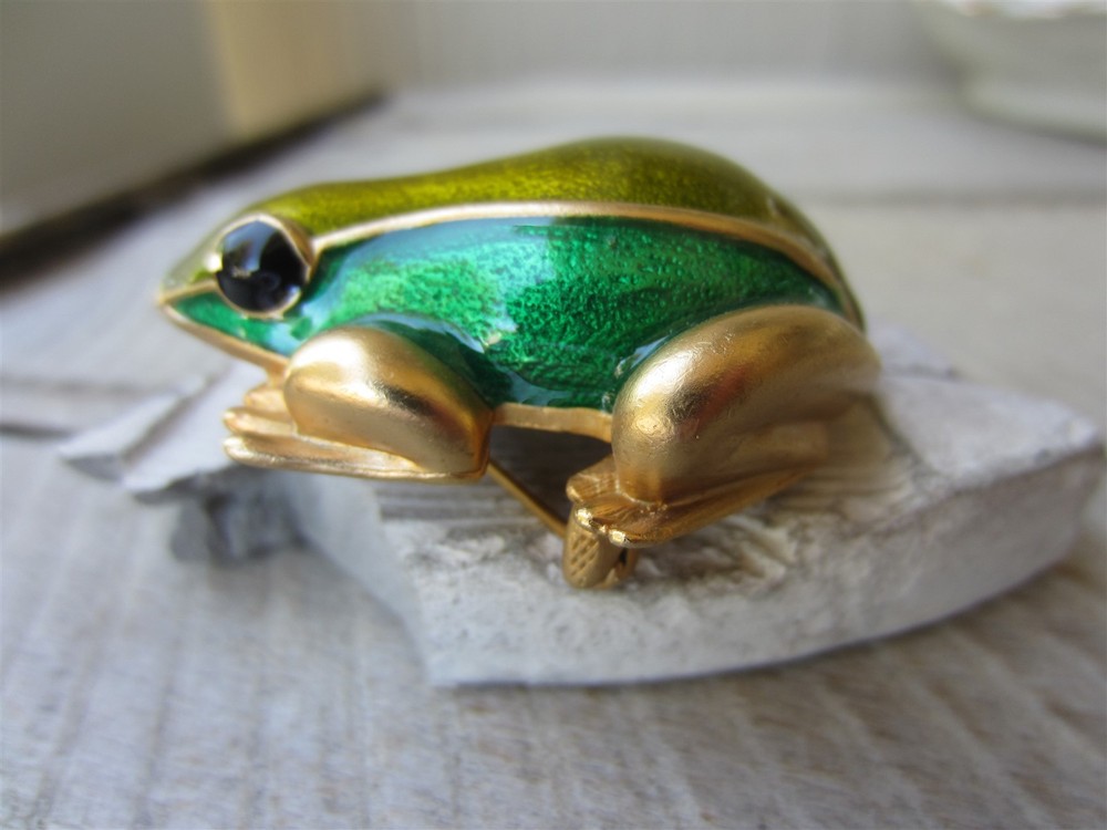 Vintage Dimensional FROG Toad 2 7/8