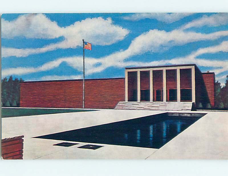 Unused Pre-1980 MUSEUM SCENE Abilene Kansas KS hr0307@
