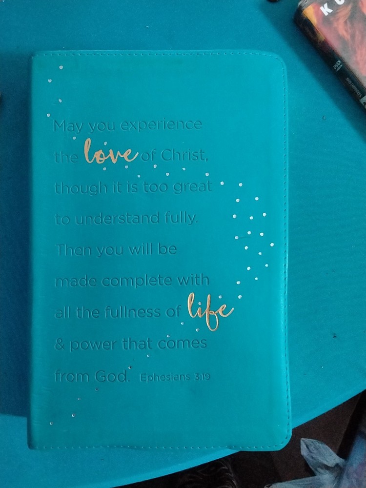 Teen Life Application Study Bible *BLUE LEATHERETTE* Tyndale Christian Study