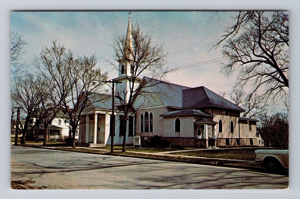 Missouri MO Lebanon First Congregational Church Vintage Postcard