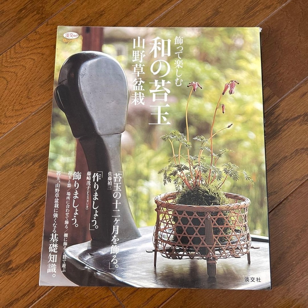 Japanese Moss Balls and Wildflower Bonsai Book 1600 Yen Living Arts Entertainmen