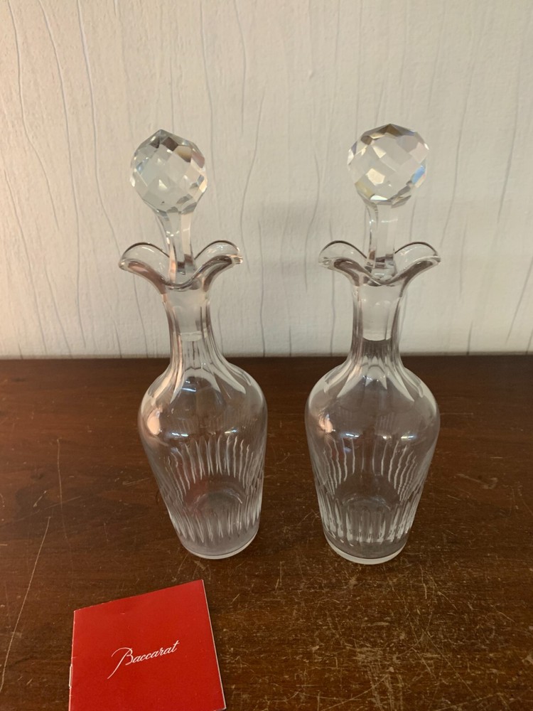Lot 2 Crystal Decanters from Baccarat (Price of Two Items)