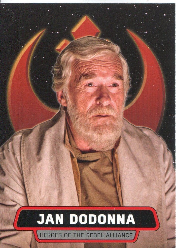 Star Wars Rogue One Series 2 HOT HR-1 Jan Dodonna Chase Card