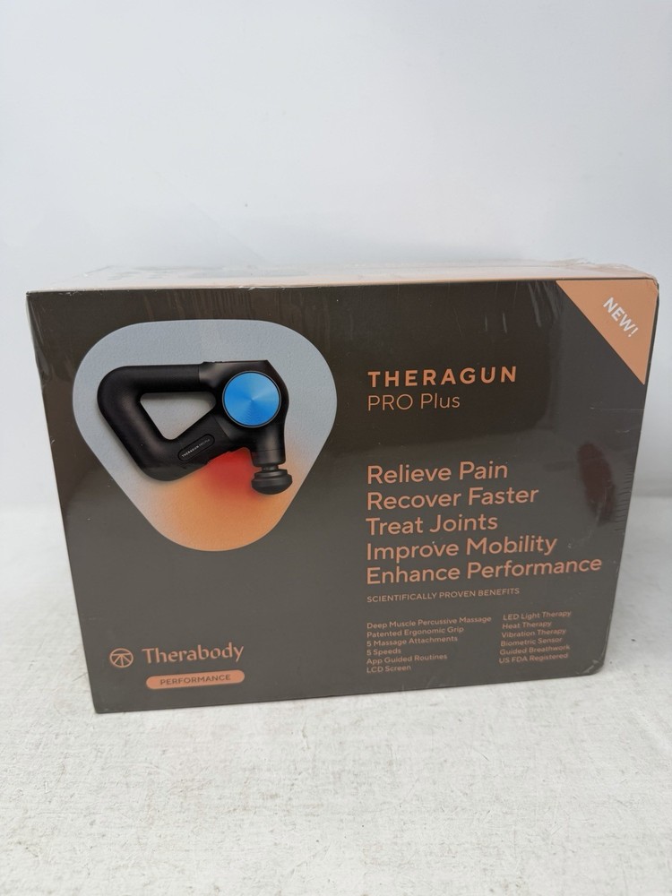 New Therabody - Theragun PRO PLUS Relief Massage Gun In Black
