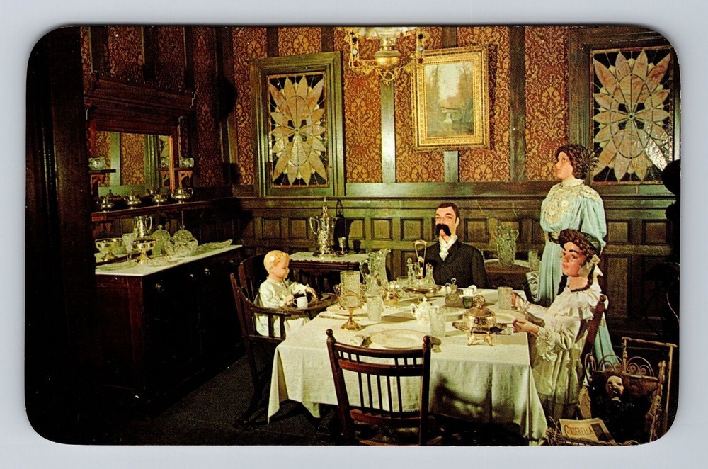 Colorado Springs CO-Colorado, Dining, Pikes Peak Ghost Town, Vintage Postcard