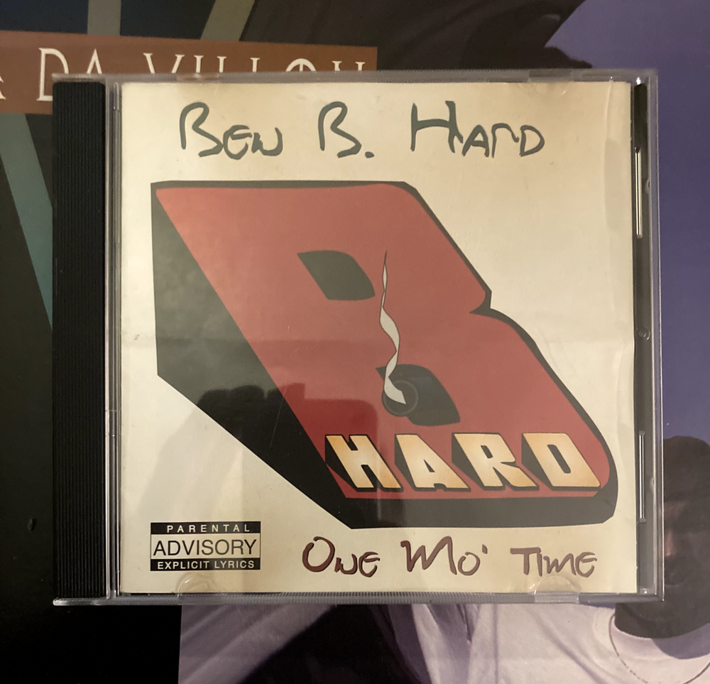 BEN B. HARD - ONE MO´TIME CD 1995 G-FUNK SUPER RARE VITAMIN C WESTCOAST RAP