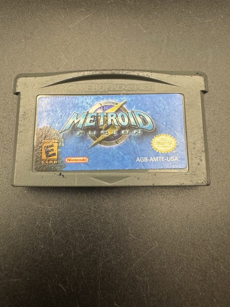 Metroid Fusion Game Boy Advance GBA Authentic Nintendo Tested Working