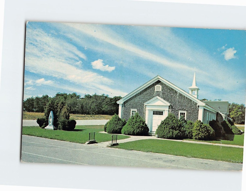 Postcard Roman Catholic Church Chapel Of Our Lady Of The Highway MA USA
