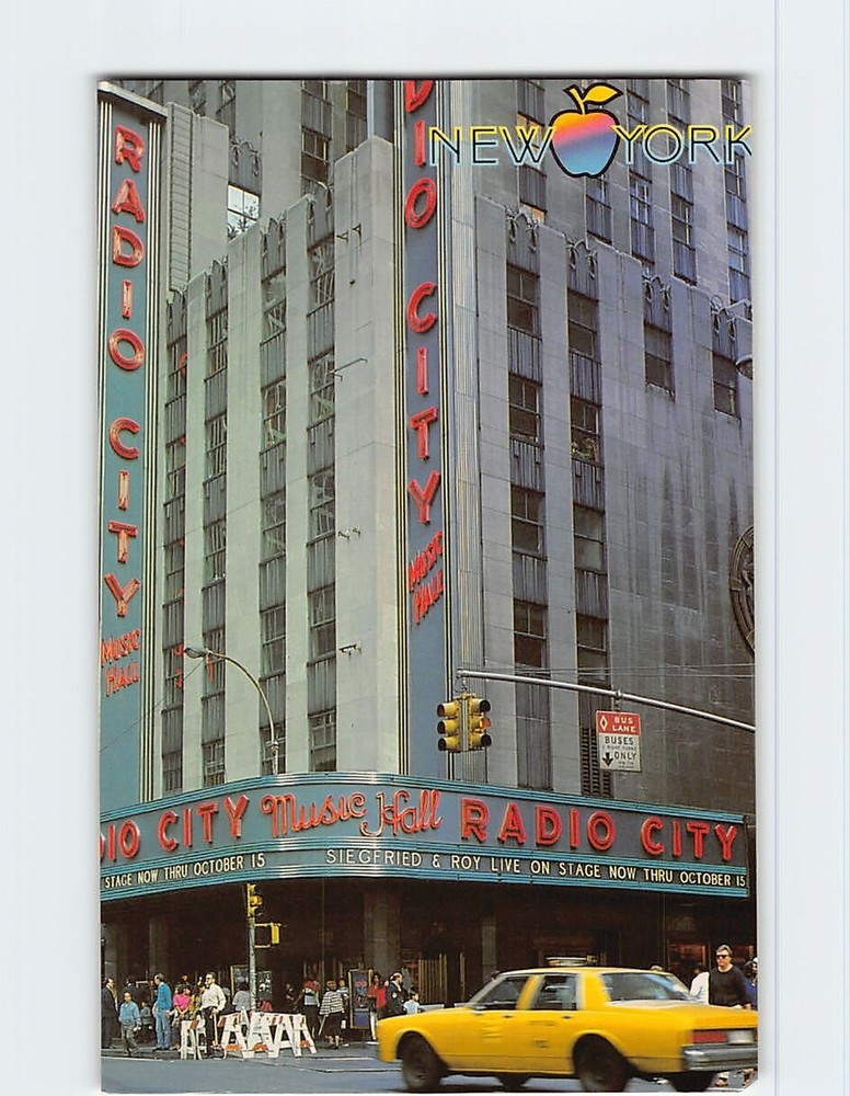 Postcard Radio City Music Hall New York City New York USA