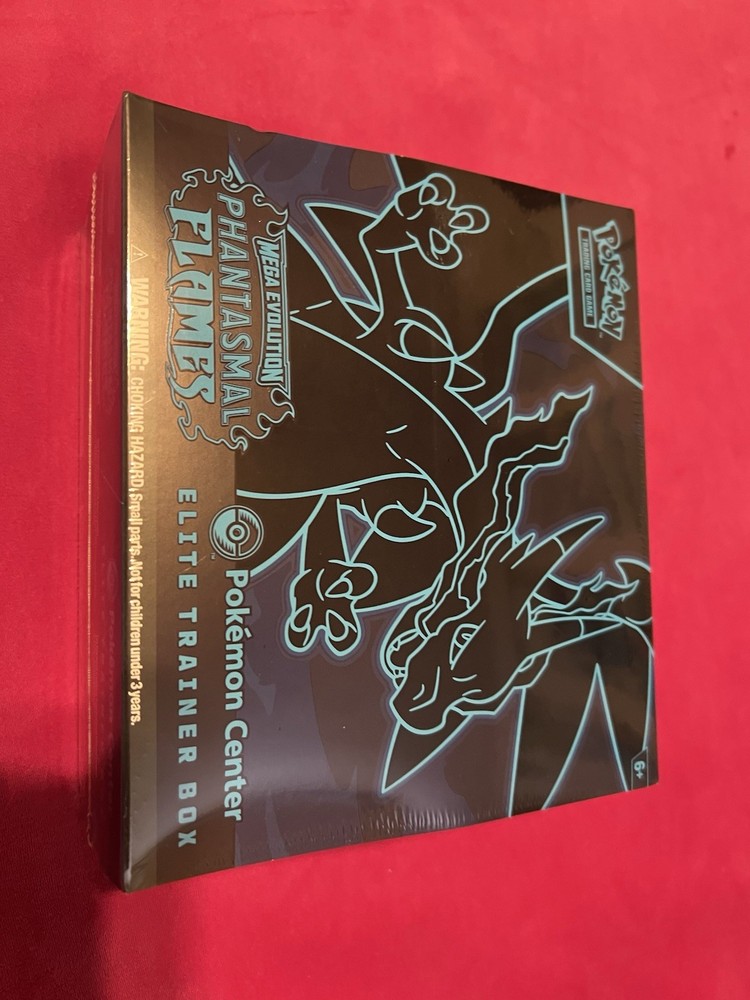 Pokémon Mega Evolution Phantasmal Flames Pokemon Center Elite Trainer Box ETB