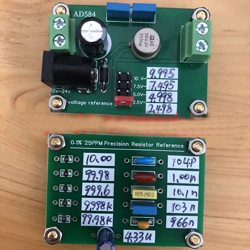 Precision Calibration Board AD584 for Multimeters 2pc