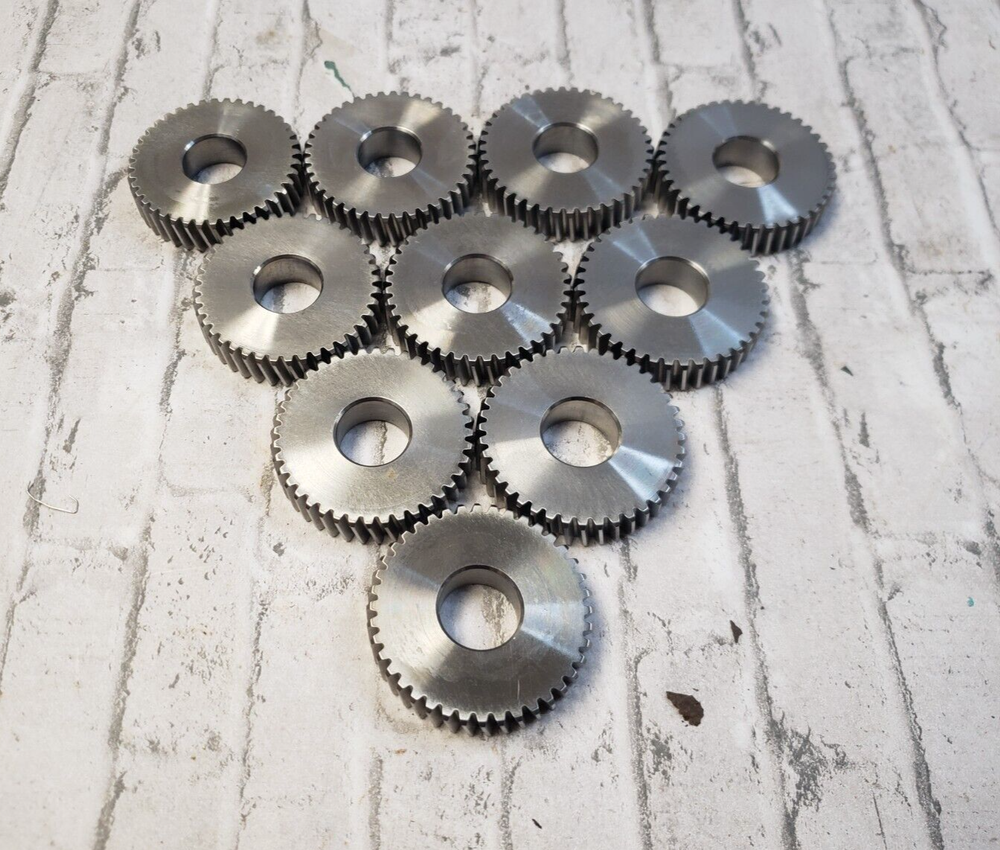 Lot of 10 Steel Gears for Industrial Steam Punk Art Projects