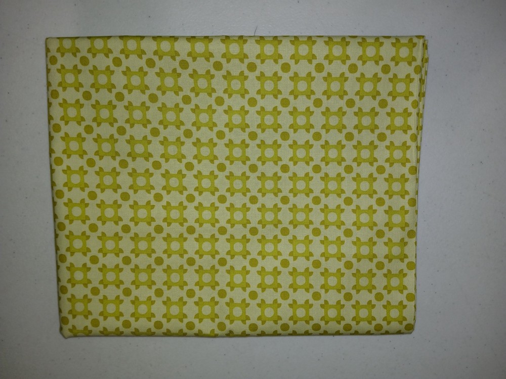 2 yd lime 100% quilting cotton free ship name brand spring blender