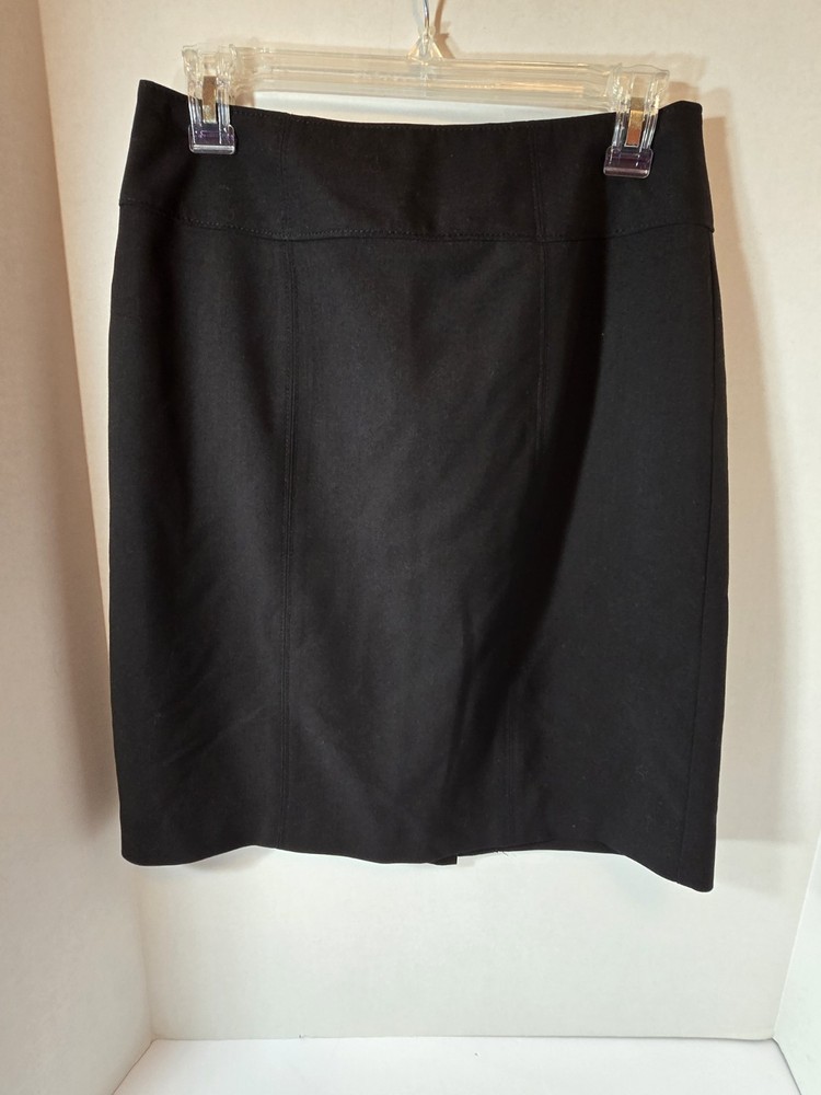 Worthington, Womens, Size 8, Business Pencil Skirt, Black, Zippered, Lined