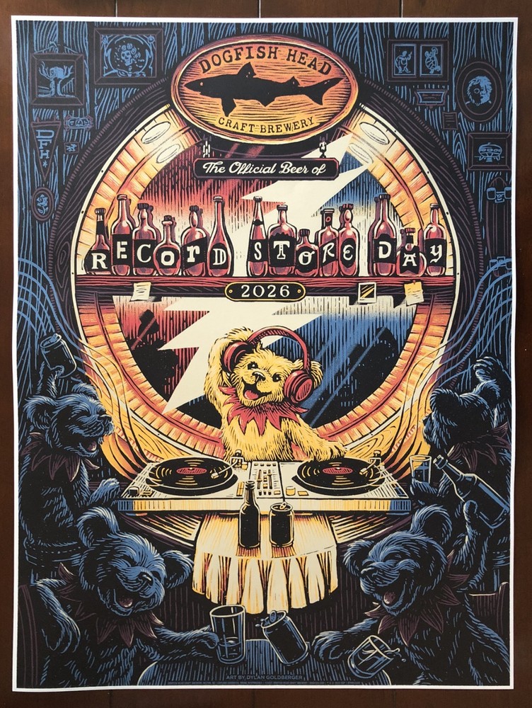 RSD (Record Store Day) 2026 Dogfish Head Brewery 24