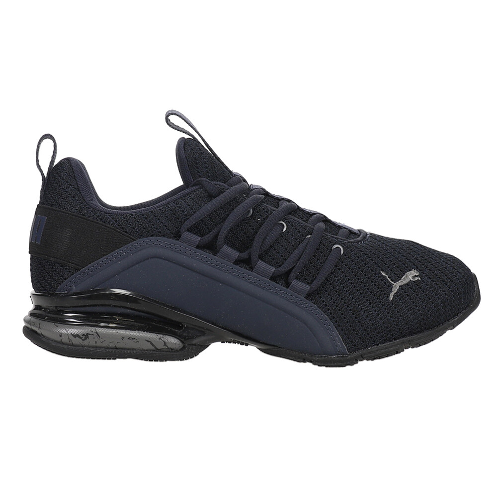 Puma Axelion Velocity Marble Running  Mens Blue Sneakers Athletic Shoes 37936601