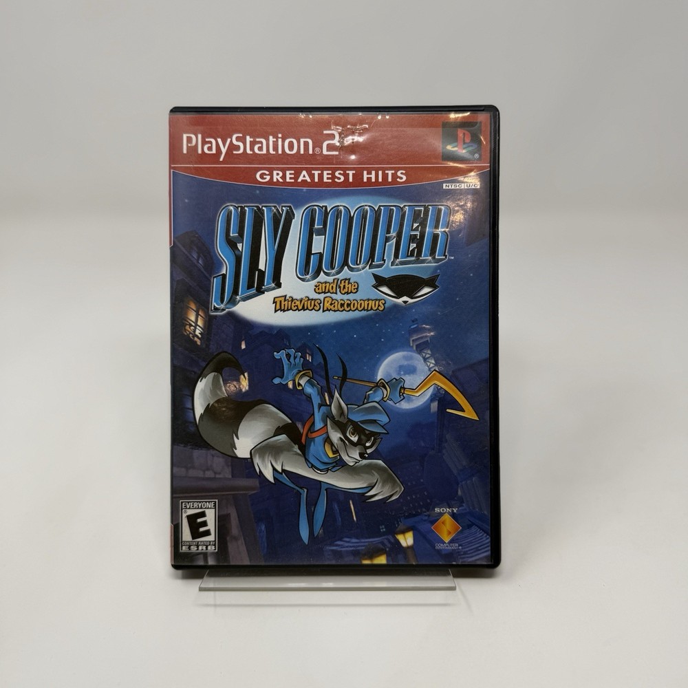 Sly Cooper And The Thievius Raccoonus (Sony PlayStation 2, 2003) TESTED & WORKS