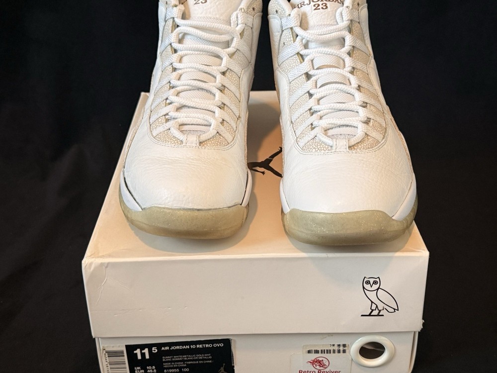 Jordan 10 Retro OVO Size 11.5 819955030