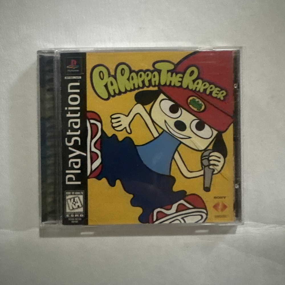 PaRappa the Rapper (Sony PlayStation 1 PS1, 1997) Tested And Working.