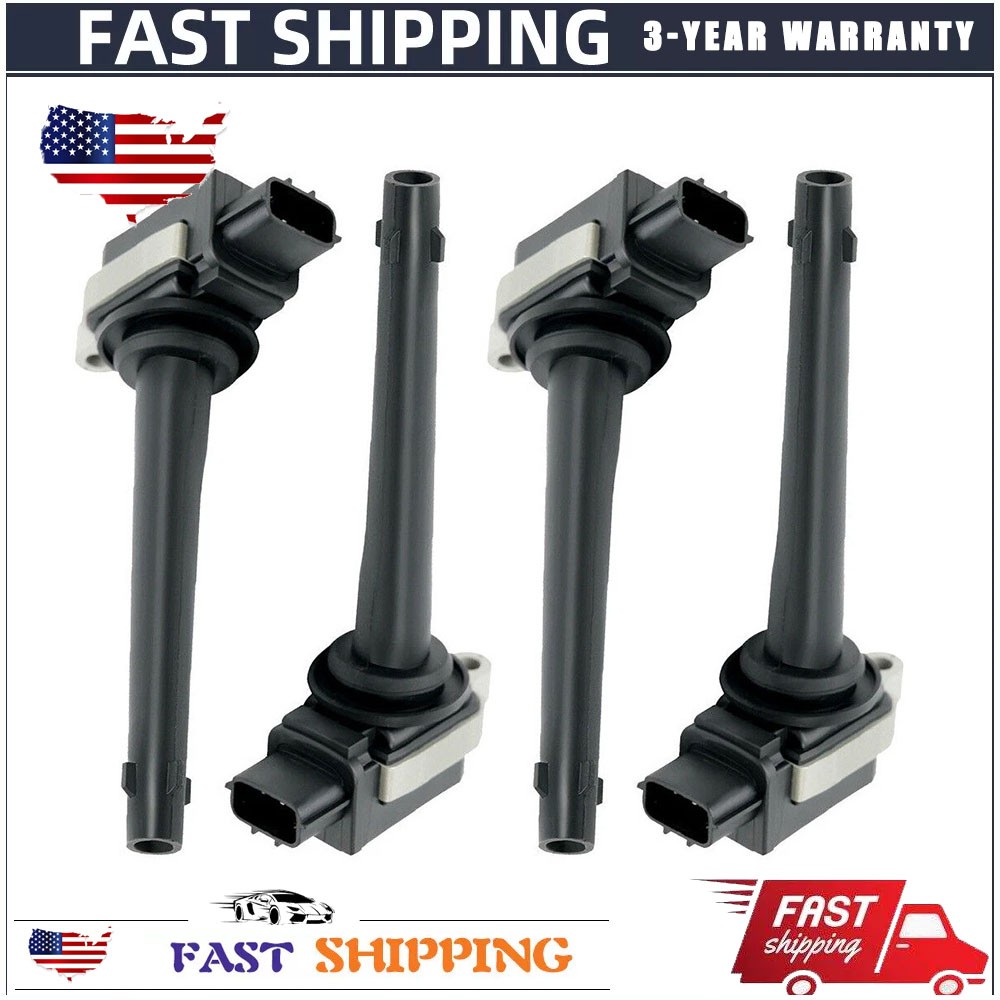 Ignition Coils 4PCS For 2007 08 09 10 11 2012 Nissan Sentra 2.0L L4 22448-ED800