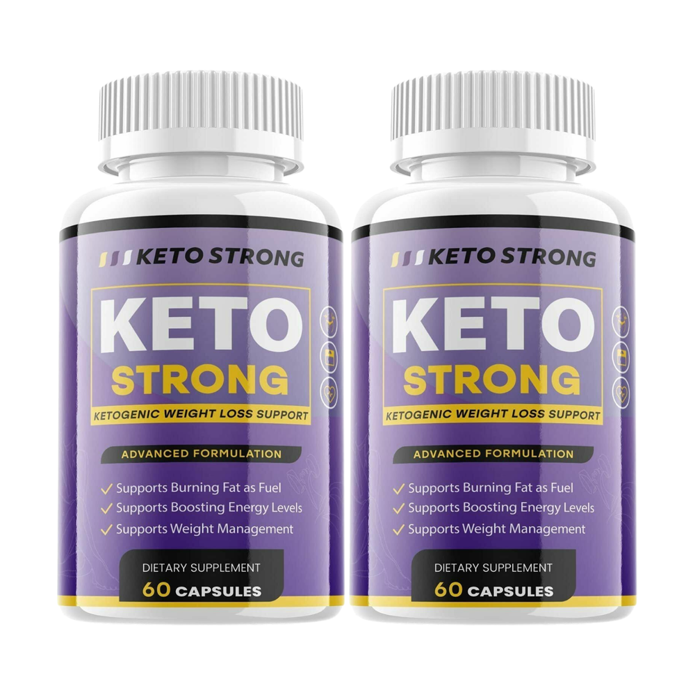 2-Pack Keto Strong Pills - Natural Formula For Weight Loss - 120 Capsules