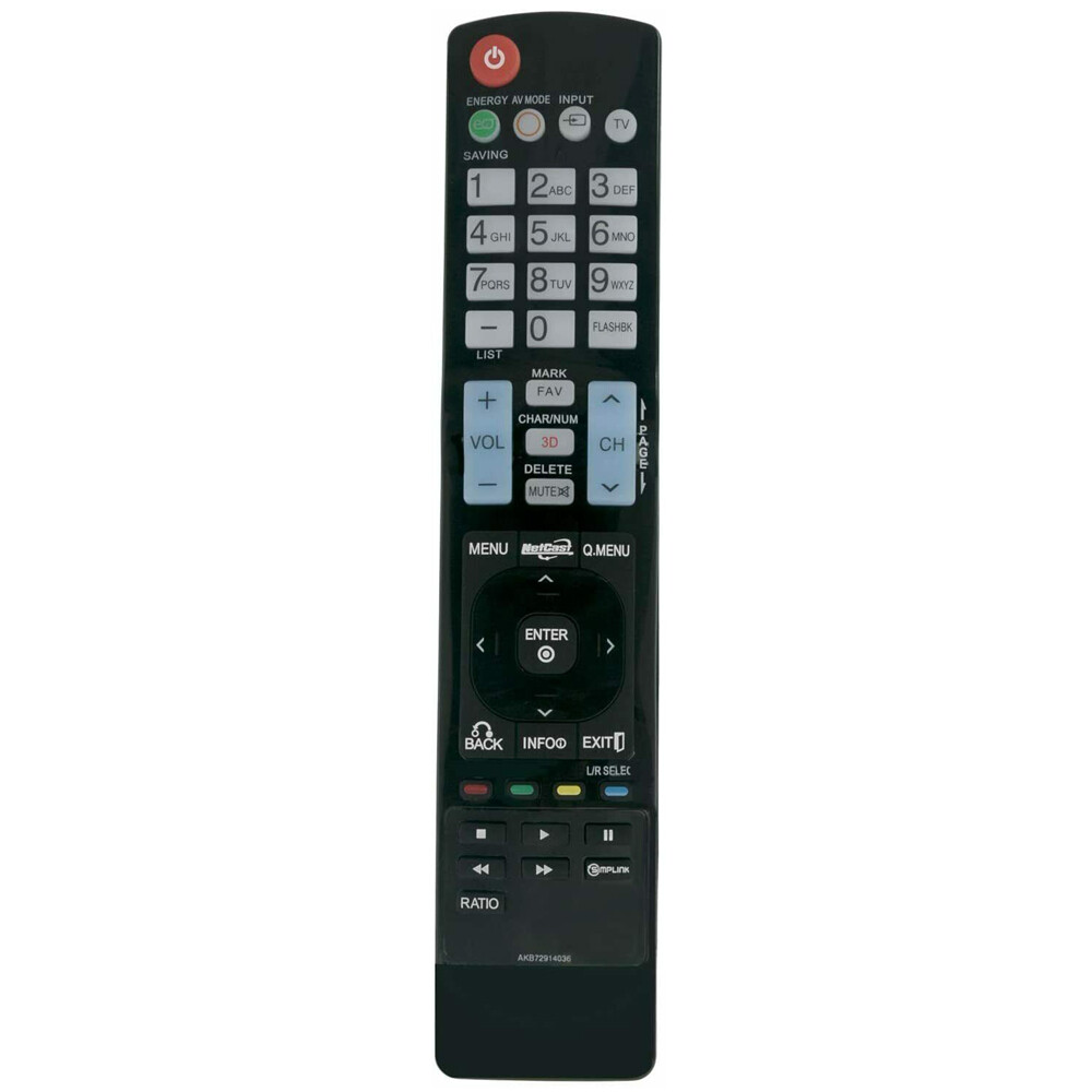 New AKB72914036 For LG LCD TV Remote Control 3D Button 32LD520 42LD630 47LD630
