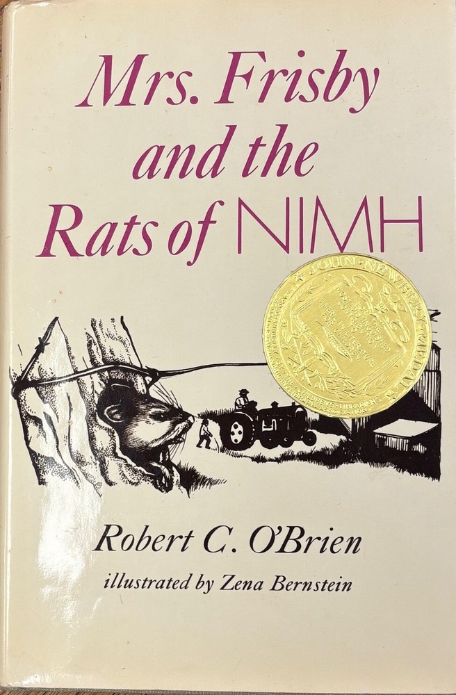 MRS. FRISBY AND THE RATS OF NIMH by Robert C. O'Brien  1st ed./3rd print (1972)