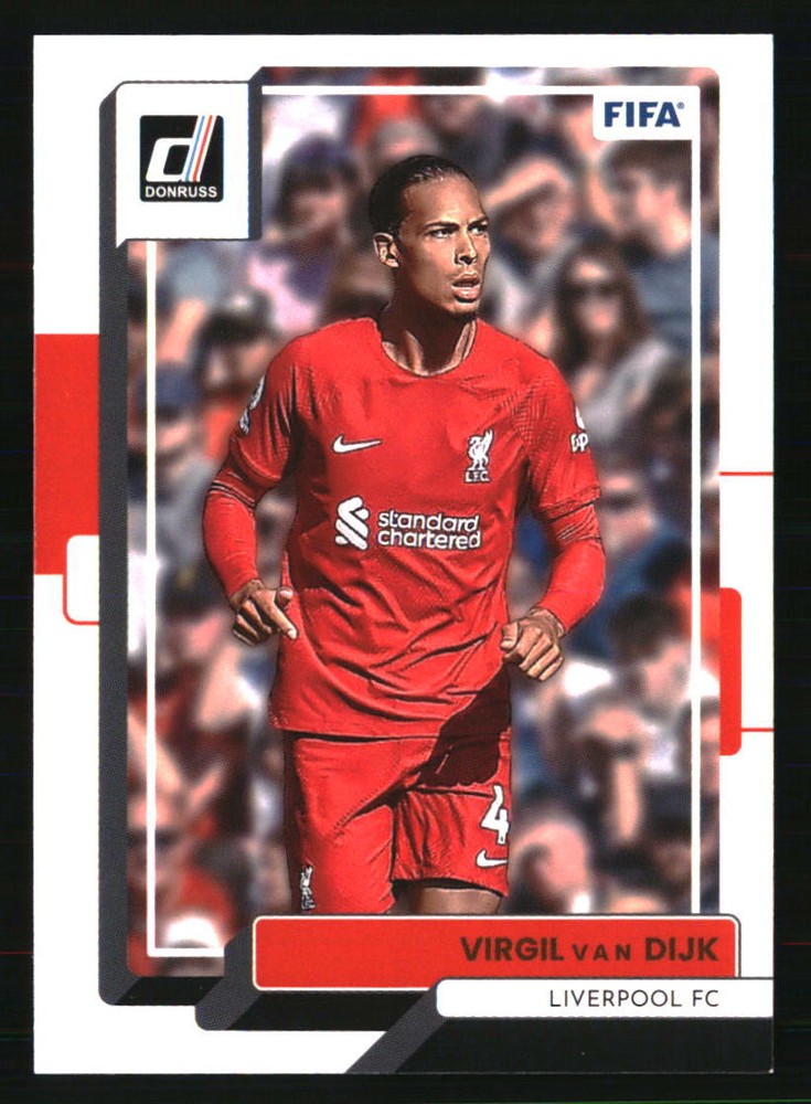 Virgil van Dijk 2022-23 Donruss #78 SOCCER Card