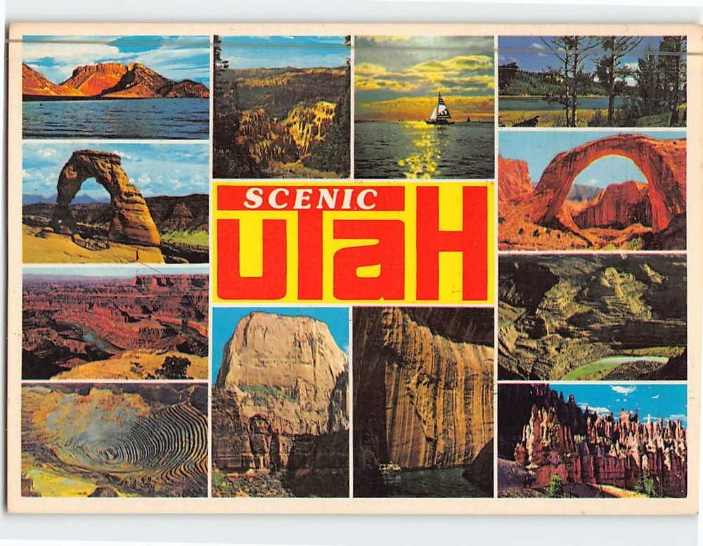 Postcard Scenic Utah USA