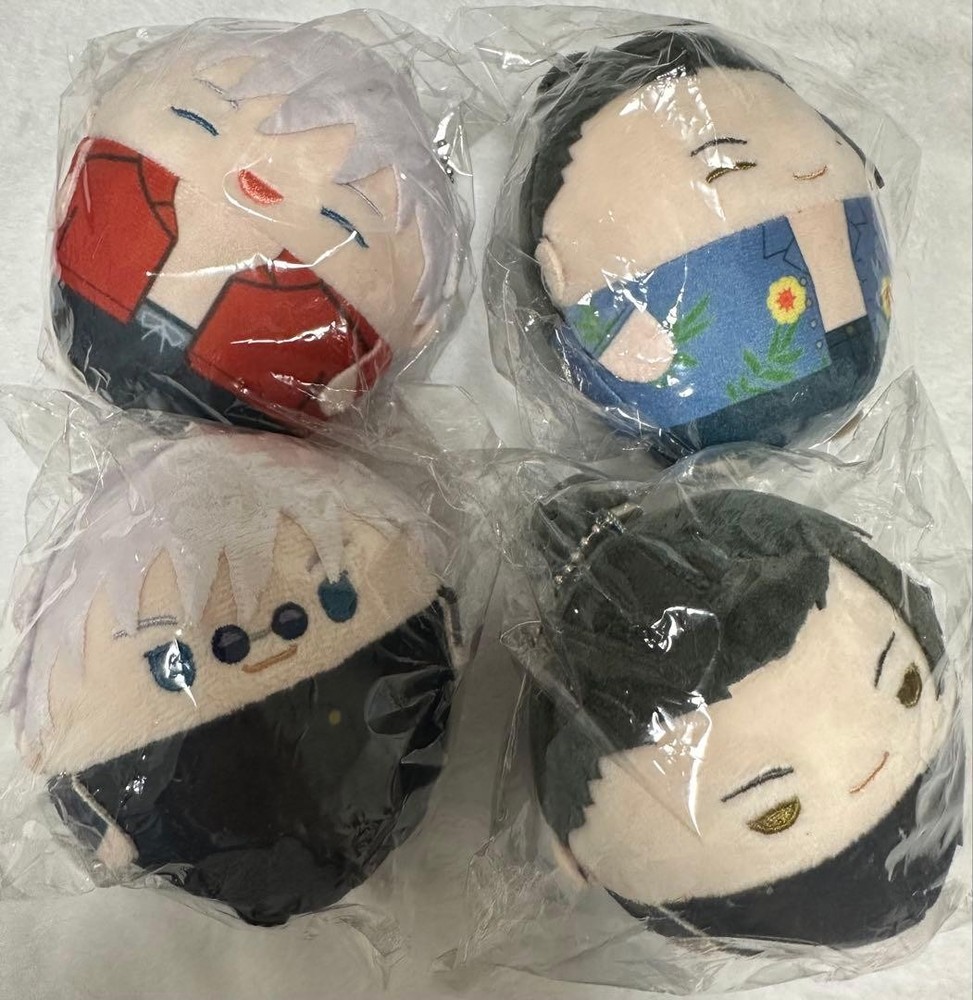 Jujutsu Kaisen Fuwa Kororin Plush 4pc Set Gojo Geto Okinawa Ver.