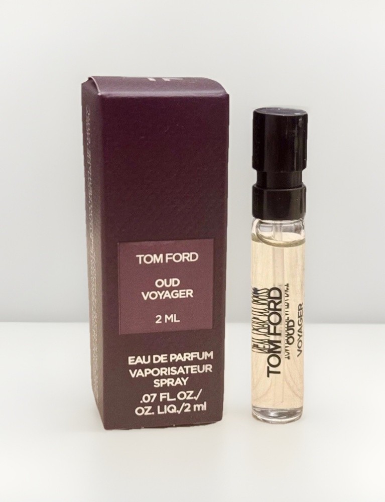 2 X Tom Ford Oud Voyager Eau de Parfum Sample Spray 2ml NIB *NEW 2025 Release
