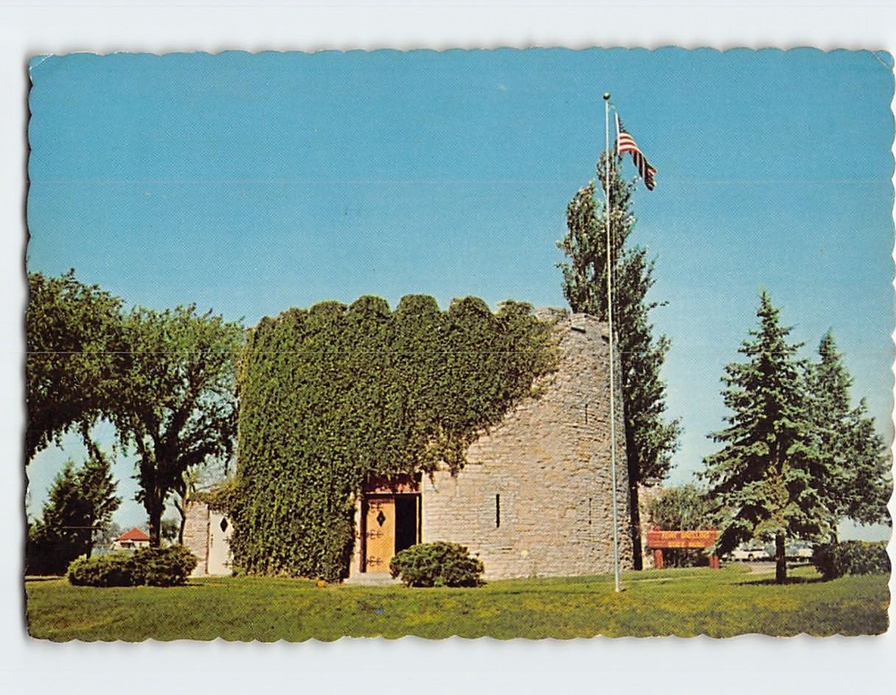 Postcard Old Fort Snelling Round Tower St. Paul Minnesota USA