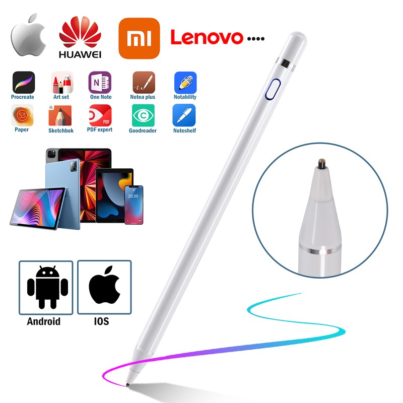 Universal Stylus Pen for iPad iPhone Android Tablets Touchscreen Capacitive