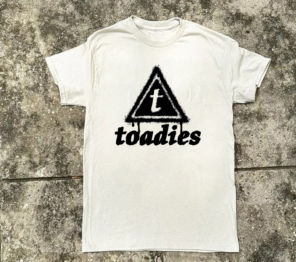 Toadies band Logo White Cotton Shirt Full size S-5XL T581