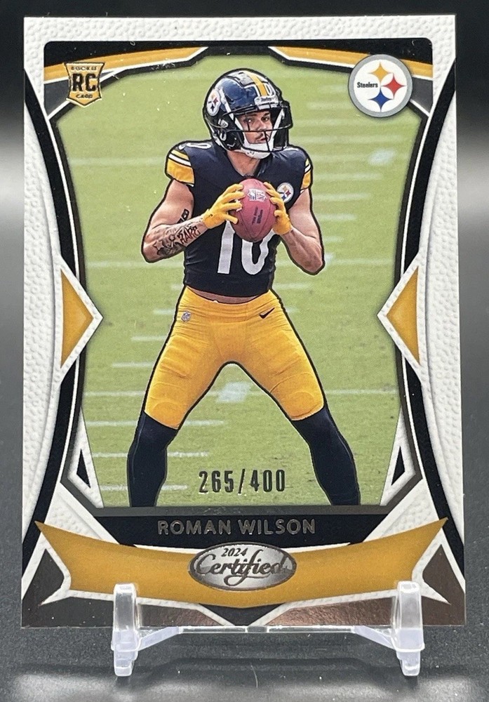 2024 Certified Rookies /400 Roman Wilson #161 Rookie RC