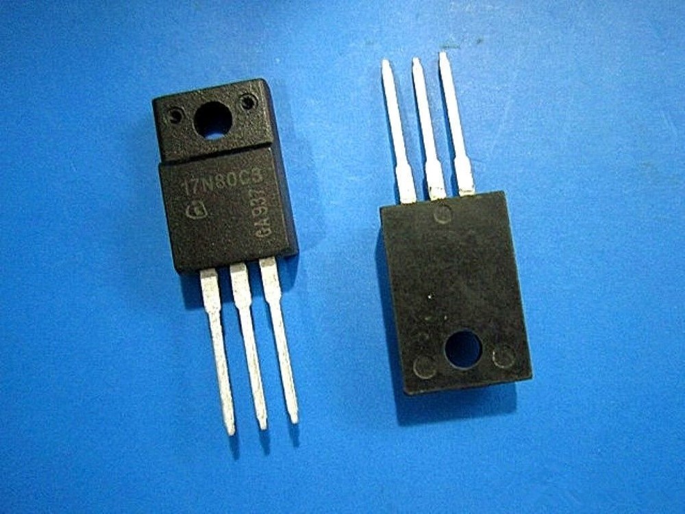 2pcs SPP17N80C3 TO-220 N-Channel MOSFETs