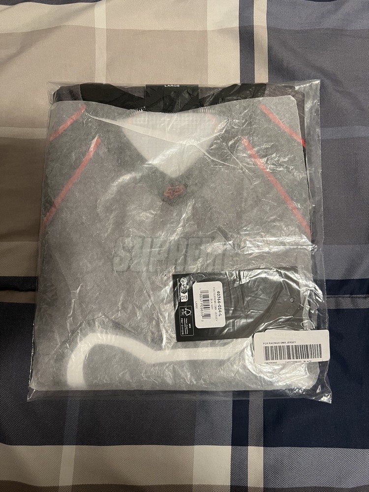 Supreme Fox Racing Dmx Jersey Black Size Large