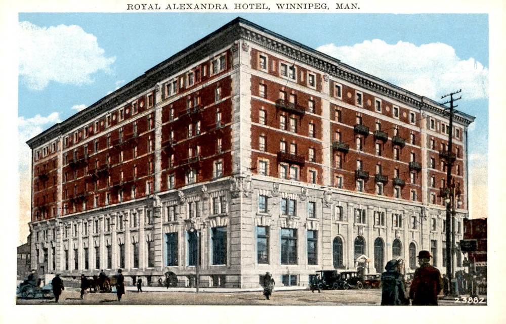 Royal Alexandra Hotel, Winnipeg, Manitoba, vintage, postcard, Postcard