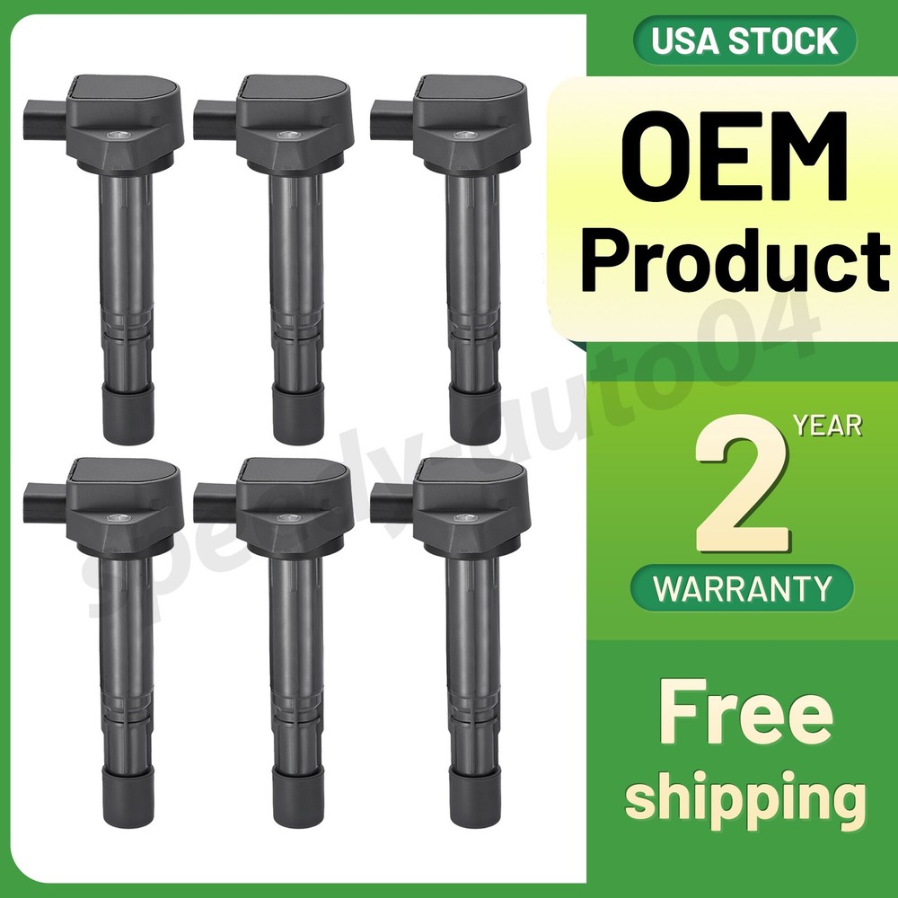 6X High Performance Ignition Coil 52-1789 For 2004-2007 Saturn Vue 3.5L V6