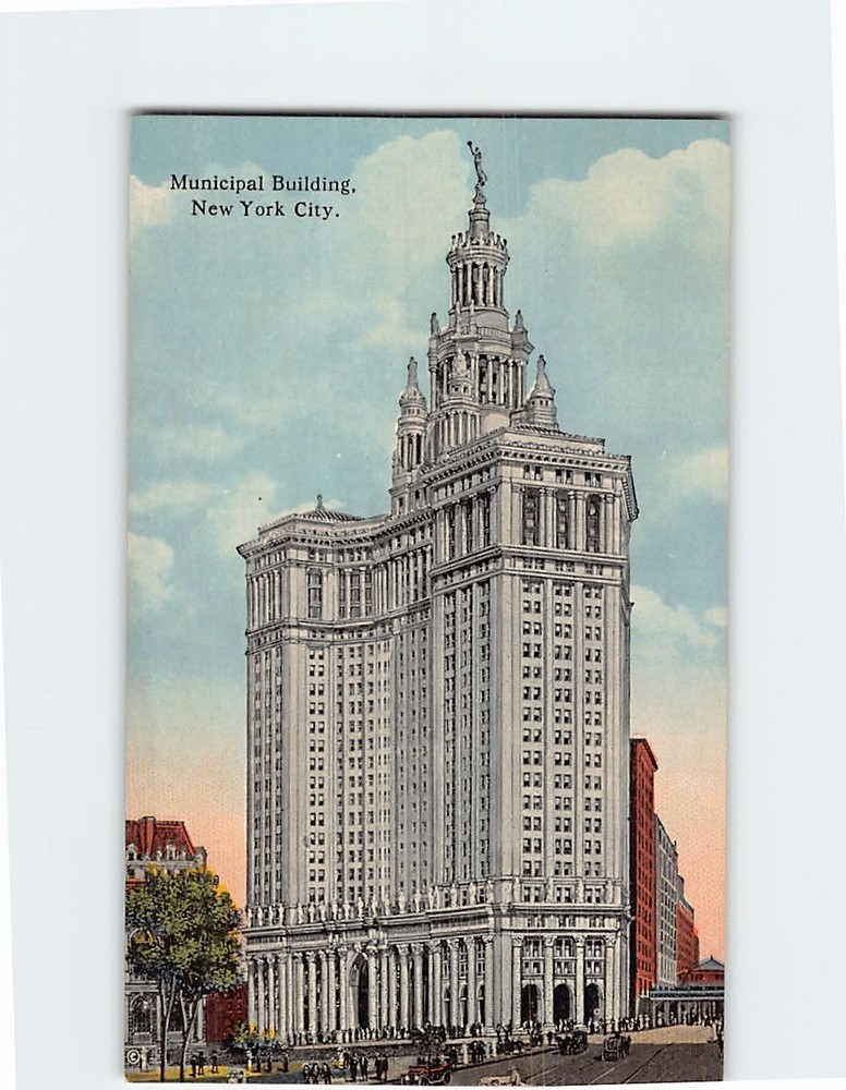 Postcard Municipal Building New York City New York USA