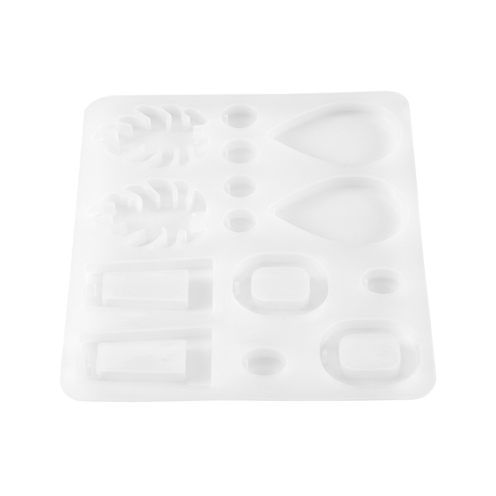 DIY Earring Resin Mold for Handmade Dangling UV Epoxy Jewelry