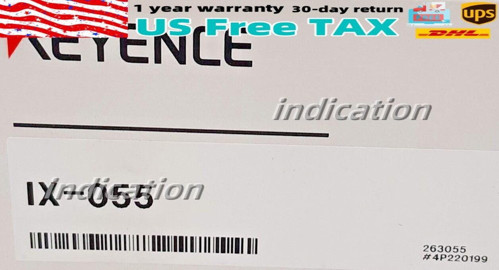 KEYENCE IX-055 Laser Sensor IX055 New In Box US Free TAX 1PC  US Free TAX