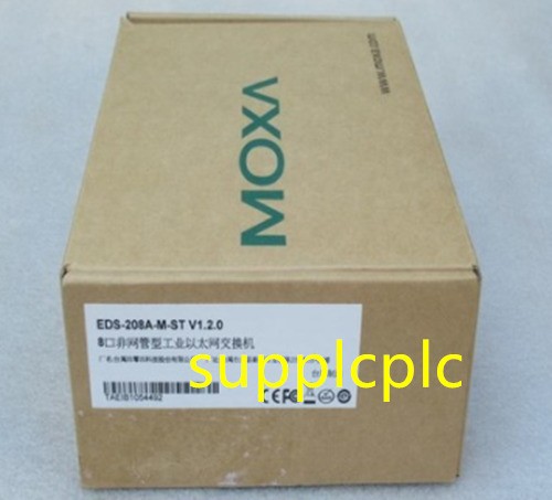 New MOXA Industrial Ethernet Switch EDS-208A-M-ST #F22