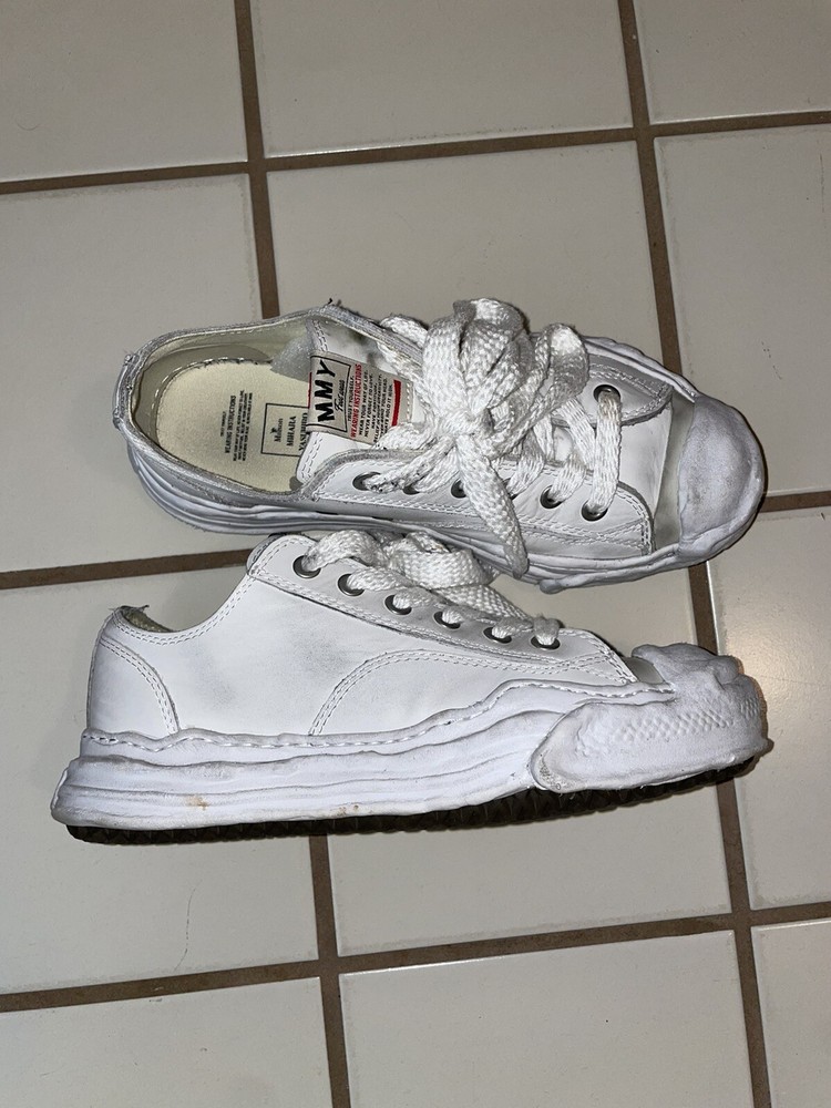 Maison Mihara Yasuhiro HANK Shoes 42 Mens RARE VINTAGE WHITE SS 2018