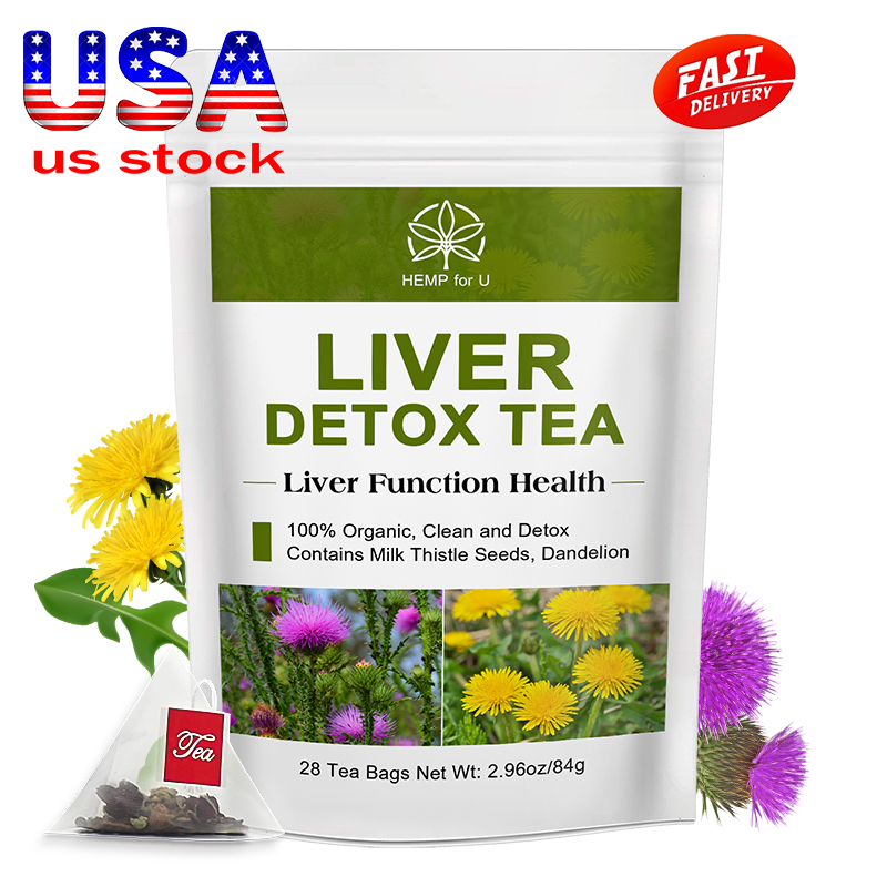 28Days Detox Cleanse Herbal Tea, All-Natural Blend,Support Liver,Kidney Health
