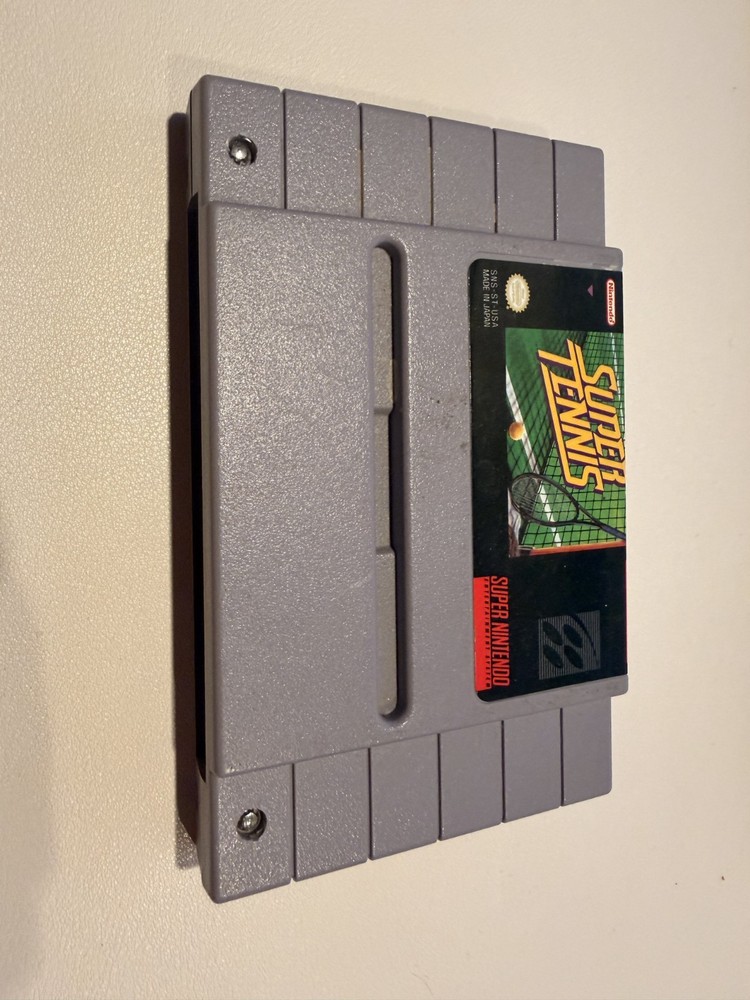 Super Tennis (Super Nintendo Entertainment System, 1991)