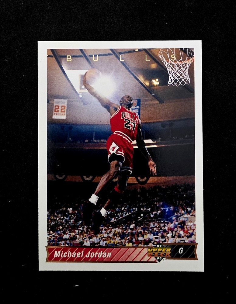 1992-93 Upper Deck #23 Michael Jordan HOF Chicago Bulls